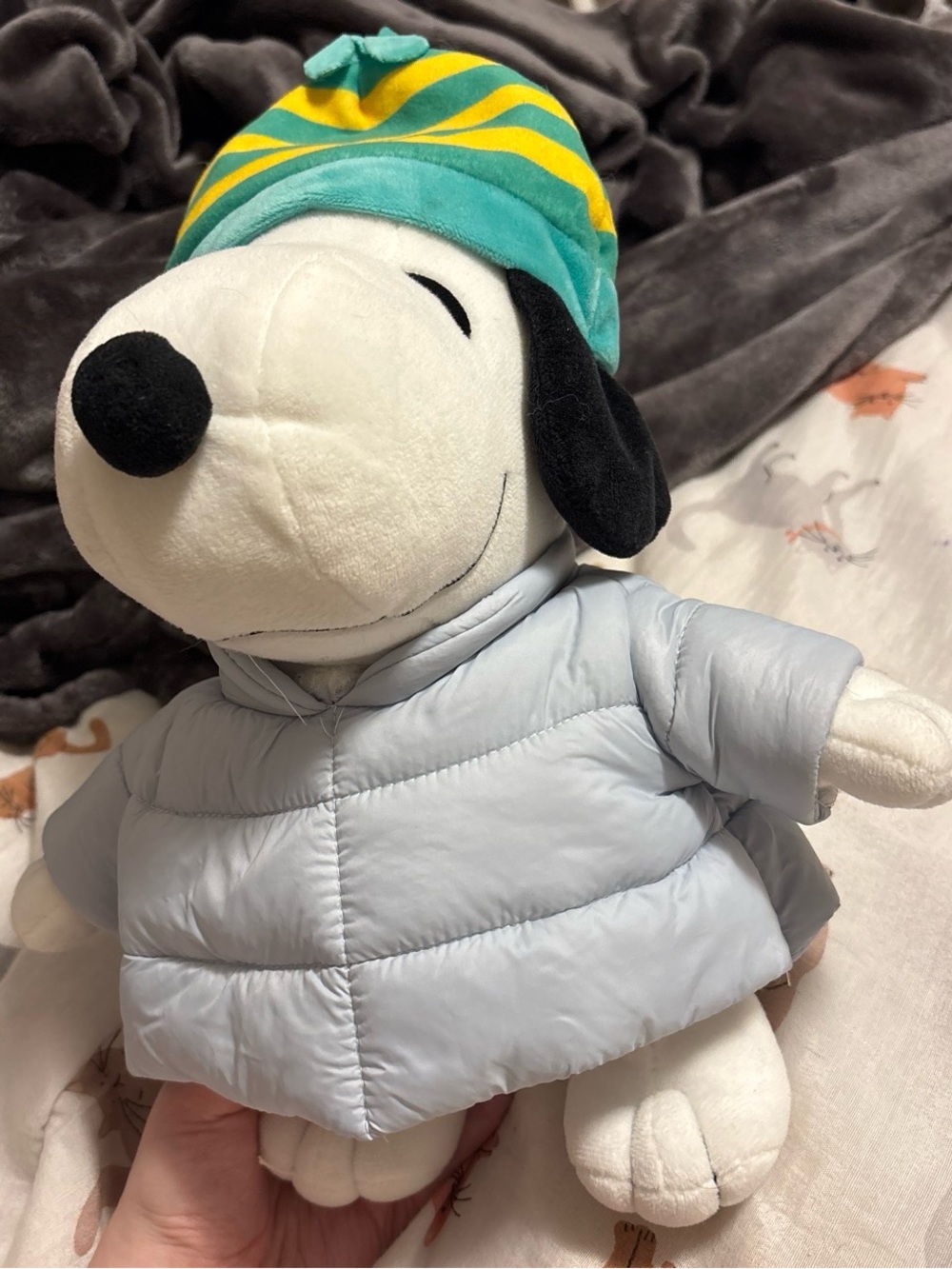 puffer snoopy plush